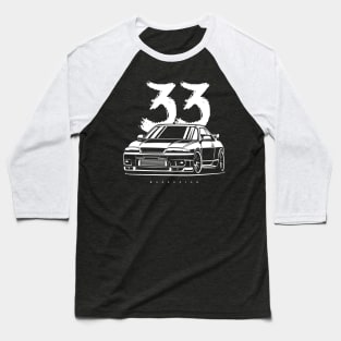 Skyline R33 Baseball T-Shirt